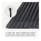 O-Cedar Indoor/Outdoor Strong Sweep Broom with Step On Dust Pan