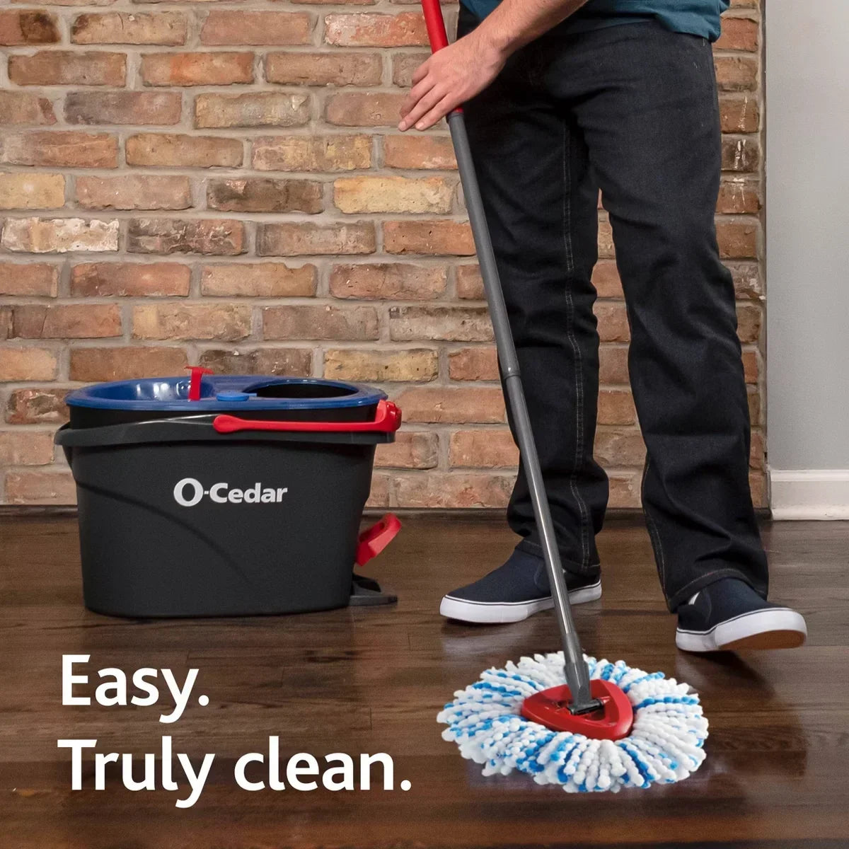 O-Cedar RinseClean Deep Clean Mop Head Replacement Pack
