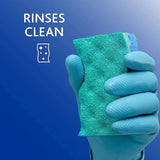 O-Cedar Multi-Use Scrunge Scrub Sponge (6 CT) with Playtex Living Reuseable Rubber Cleaning Gloves (Medium, 3 Pairs)