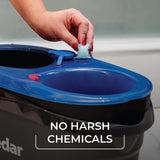 O-Cedar PACS Hard Floor Cleaner, Spring Fresh Scent 24 Count (1-Pack) | Made with Naturally-Derived Ingredients | Safe to Use on All Hard Floors | Perfect for Mop Buckets