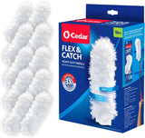 O-Cedar Flex & Catch Heavy Duty Dusting Refills (10 Count) | Disposable Duster Refill | Traps 3X More Dust Than Traditional Feather Duster
