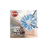 O-Cedar RinseClean Spin Mop & Bucket System Cleaning Tools and Accessories + 2 Pack Cleaning Tool Refills
