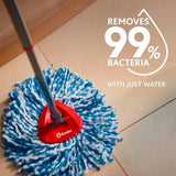 O-Cedar RinseClean Spin Mop Microfiber Refill, 1 CT (Pack of 2)