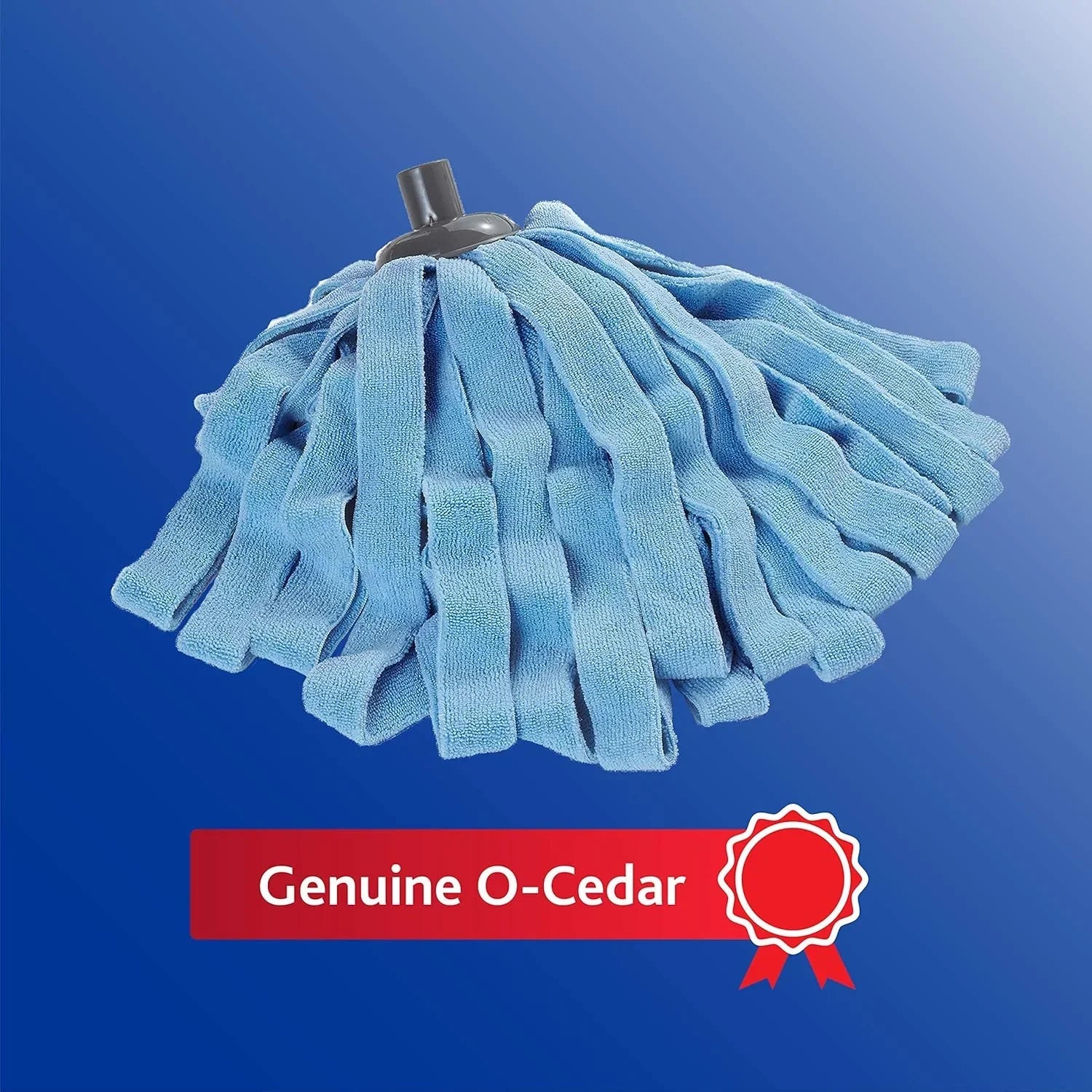 O-Cedar Microfiber Cleaning Cloth Mop Refill, Reusable & Machine Washable (Pack of 12)