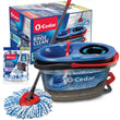 O-Cedar RinseClean Spin Mop & Bucket System Cleaning Tools and Accessories + 2 Pack Cleaning Tool Refills