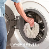 O-Cedar EasyWring Spin Mop and Bucket System: Portable, Non-Abrasive, Reusable, Extendable Handle
