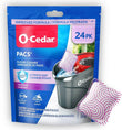 O-Cedar PACS Hard Floor Cleaner, Lavender Scent 24 Count (1-Pack) | Made with Naturally-Derived Ingredients | Safe to Use on All Hard Floors | Perfect for Mop Buckets