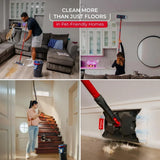 O-Cedar H2prO Flat Mop System | Quick Everyday Cleaning | Dual-Tank Fresh Water System | Machine Washable Reusable Microfiber Mop Pad | Safe on Hardwood, Tile & Vinyl Floors