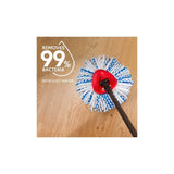 O-Cedar RinseClean Spin Mop & Bucket System Cleaning Tools and Accessories + 2 Pack Cleaning Tool Refills
