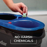 O-Cedar RinseClean Microfiber Spin Mop & Bucket Floor Cleaning System with Citrus Pac (Variety Pack)