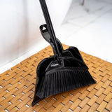 O-Cedar Indoor/Outdoor Strong Sweep Broom with Step On Dust Pan