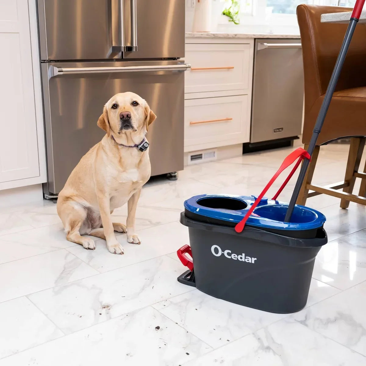 O-Cedar RinseClean Spin Mop & Bucket System: Cleaning Tools and Accessories