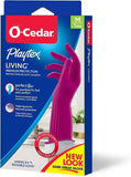 PLAYTEX Living Reuseable Rubber Cleaning Gloves (Medium, 3 Pairs), Premium Protection Reusable Household Gloves