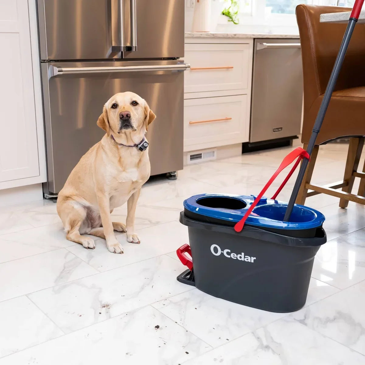 O-Cedar RinseClean Spin Mop & Bucket System: Cleaning Tools and Accessories