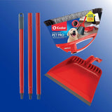 O-Cedar PowerCorner Pet Pro Broom with Step-On Dustpan