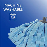 O-Cedar Microfiber Cloth Wet Mop,Blue/Red