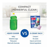 O-Cedar Lavender PACS Hard Floor Cleaner - 10ct: Contains Naturally Derived Ingredients, Multi-Surface, Eliminates Odors