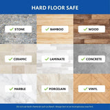 O-Cedar Hardwood Floor 'N More Microfiber Mop Head Replacement: Unscented, Floor Cleaning Tool Refill