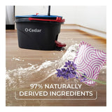 O-Cedar Lavender PACS Hard Floor Cleaner - 10ct: Contains Naturally Derived Ingredients, Multi-Surface, Eliminates Odors