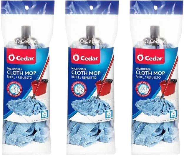 O-Cedar Microfiber Cloth Mop Refill (Pack - 3)