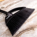O-Cedar Indoor/Outdoor Strong Sweep Broom with Step On Dust Pan