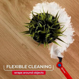 O-Cedar Flex & Catch Heavy Duty Dusting Refills (5 Count) | Disposable Duster Refill | Traps 3X More Dust Than Traditional Feather Duster