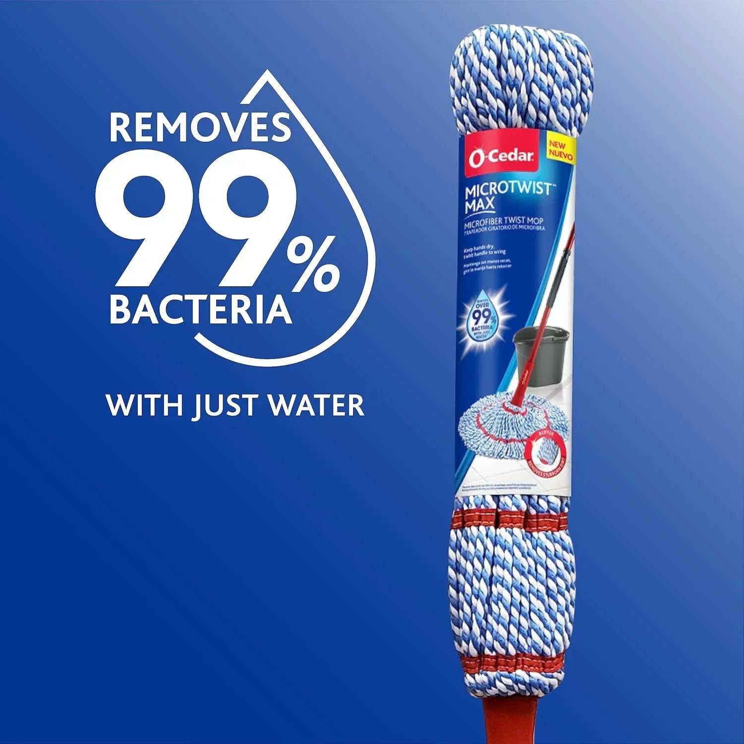 O-Cedar MicroTwist MAX Microfiber Mop, 1 CT