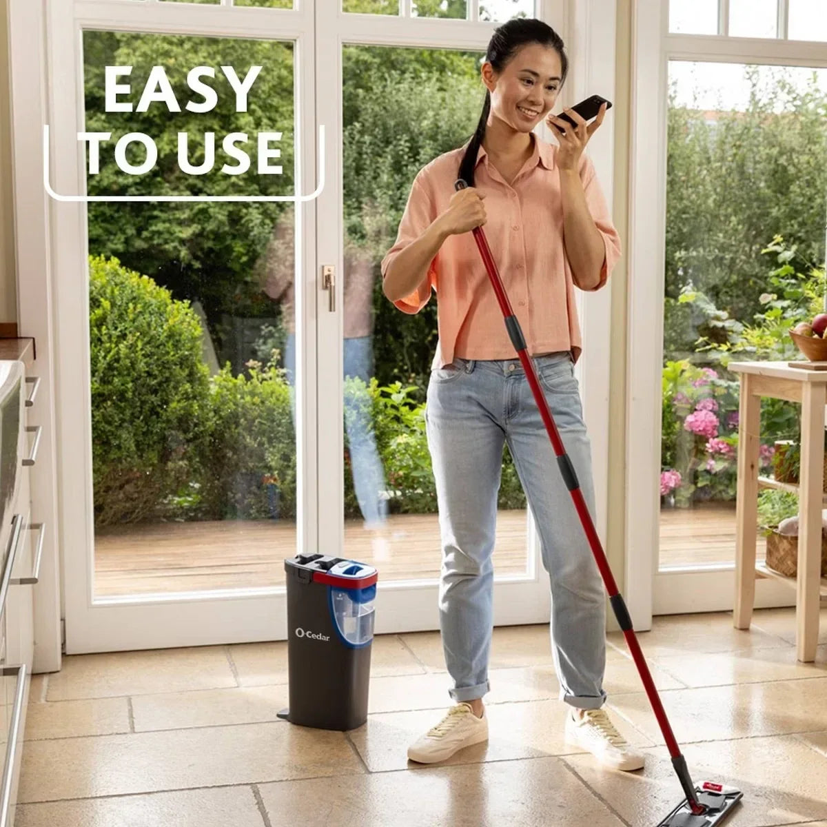 O-Cedar H2prO Mop Head Replacement Refill- 2ct: Microfiber, Multipurpose Cleaning Tool Refills