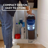 O-Cedar H2prO Flat Mop System with 1 Mop Head Refill | Quick Cleaning Tool | Clean with Clean Water | Machine Washable Reusable Microfiber Mop Pad | Safe on Wood Floors, Vinyl, Tile, Baseboards, Walls