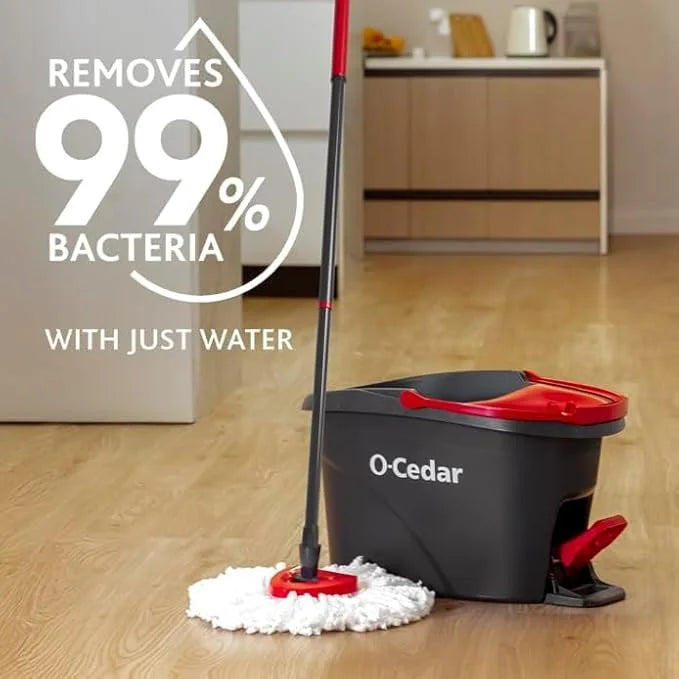 O-Cedar EasyWring Spin Mop Head Refill (Pack of 2)