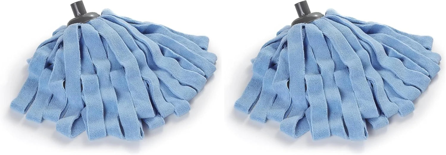 O-Cedar Microfiber Mop Refill, Pack of 2 | Blue