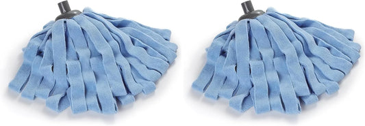 O-Cedar Microfiber Mop Refill, Pack of 2 | Blue