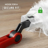 O-Cedar Flex & Catch Heavy Duty Dusting Kit with 15 Disposable Duster Refills | New & Improved Model | Extendable 3 Ft Handle with Stay-On Duster Hook | Traps 3X More Dust Than Feather Dusters