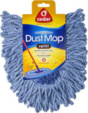 O-Cedar Dual-Action Dust Mop Refill,Blue