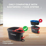 O-Cedar EasyWring Spin Mop Microfiber Refill, White Packaging May Vary