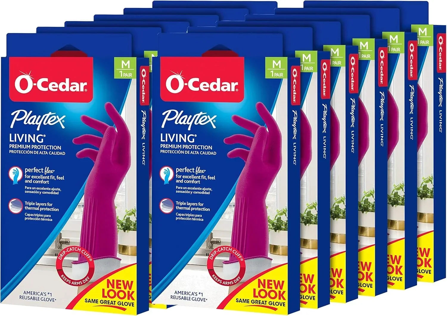 PLAYTEX Fuchsia, Pack of 12