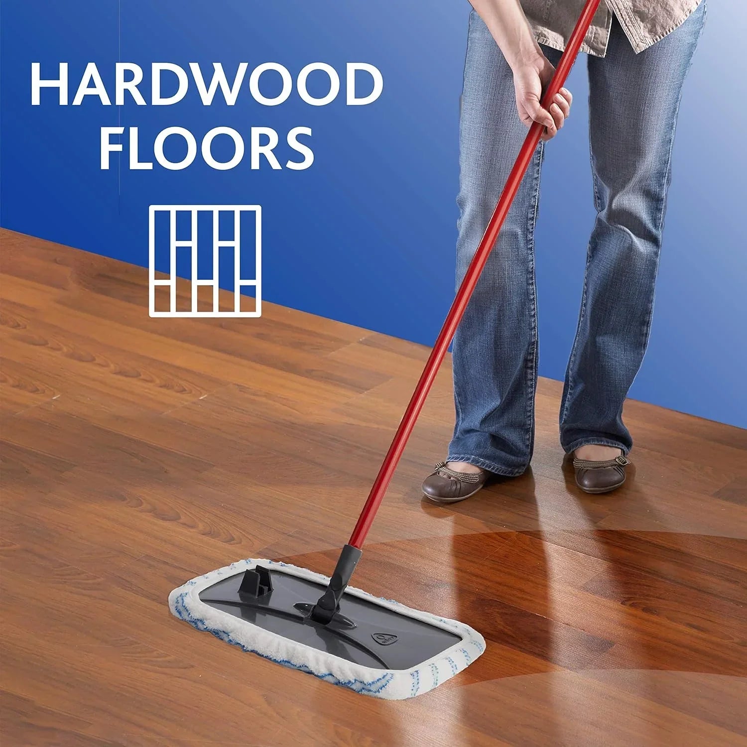 O-Cedar Hardwood Floor 'N More Microfiber Mop Refill
