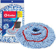 O-Cedar Genuine MicroTwist MAX Twist Mop Head Replacement | Machine Washable | Reusable | Microfiber Refill | Removes 99% of Bacteria