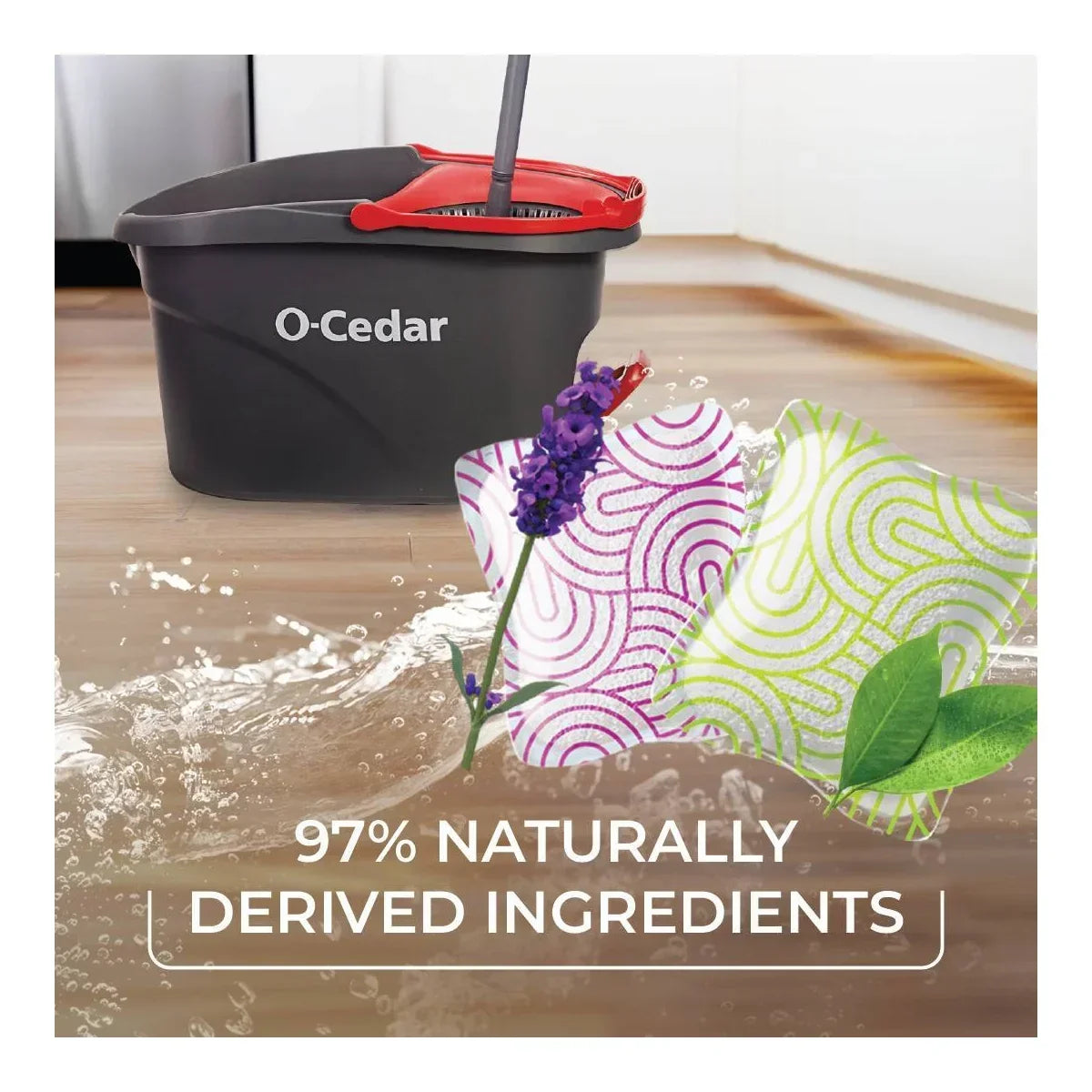 O-Cedar EasyWring Spin Mop System - Citrus/Lavender - 20pc