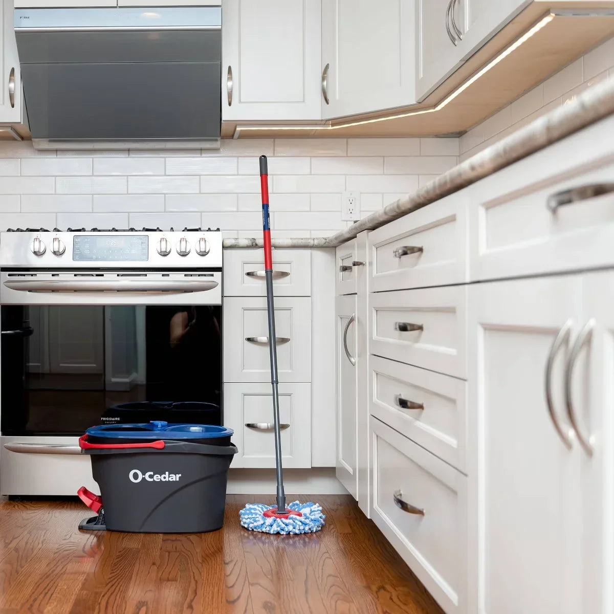 O-Cedar RinseClean Spin Mop & Bucket System: Cleaning Tools and Accessories