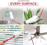 O-Cedar Flex & Catch Heavy Duty Dusting Refills (10 Count) | Disposable Duster Refill | Traps 3X More Dust Than Traditional Feather Duster