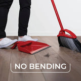 O-Cedar PowerCorner Pet Pro Broom with Step-On Dustpan